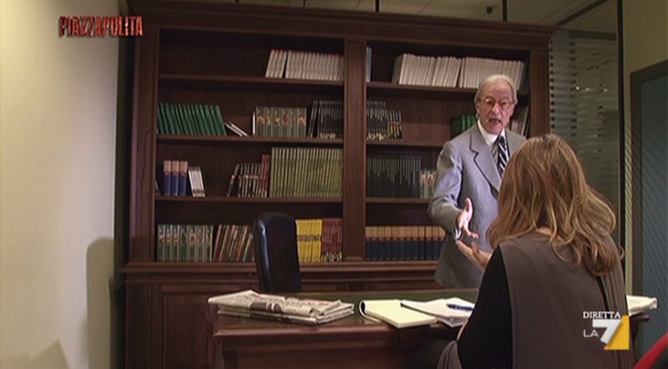 Piazzapulita, Vittorio Feltri: “Mandata in onda mia intervista, ma io non ho firmato liberatoria”