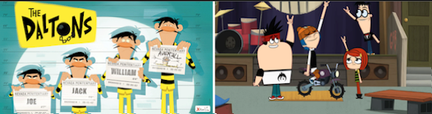 I Dalton e Grojband, le nuove serie animate da stasera su K2
