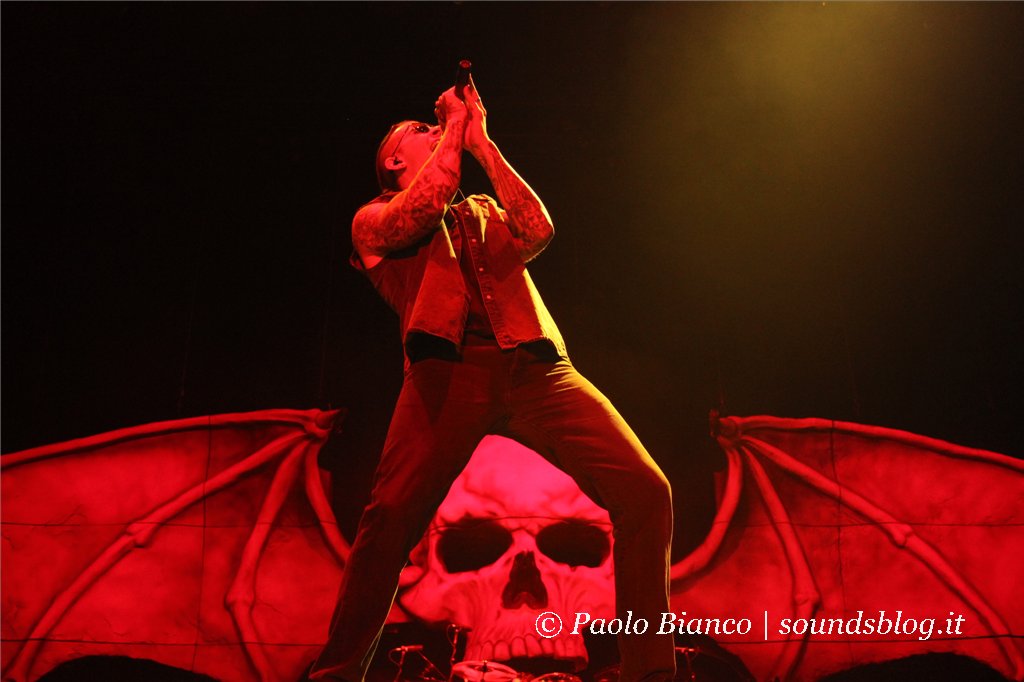 Avenged Sevenfold foto concerto Forum Assago Milano 23 Novembre 2013