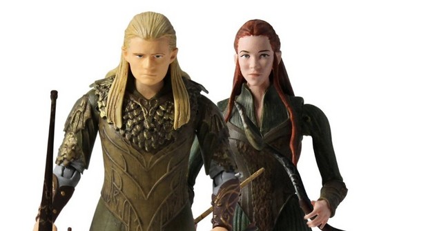 Lo Hobbit – La desolazione di Smaug: le action figures ufficiali di Legolas e Tauriel