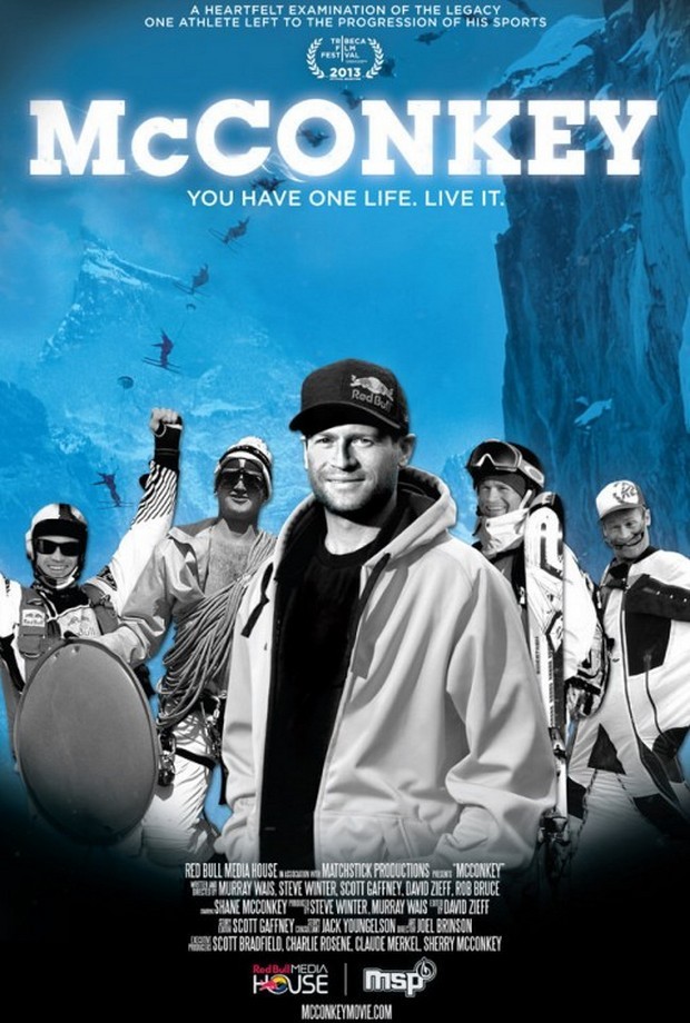 McConkey – poster e foto del film-documentario sul campione di sport estremi