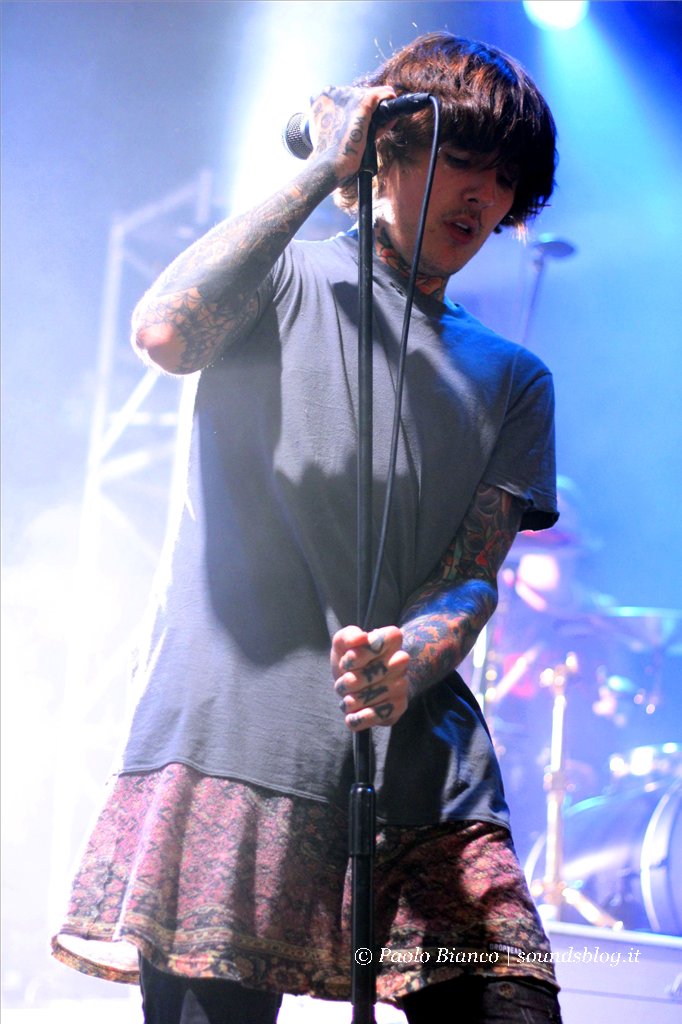 Bring Me The Horizon foto concerto Milano Alcatraz 25 Novembre 2013