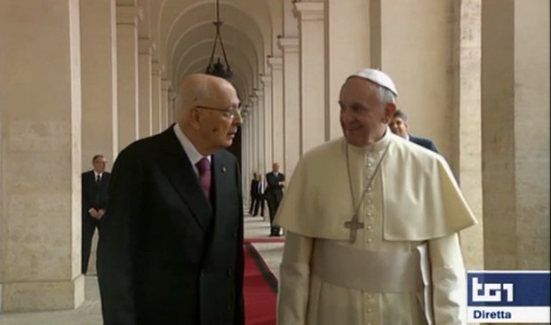 Papa Francesco al Quirinale, diretta su Rai 1 e Tv2000