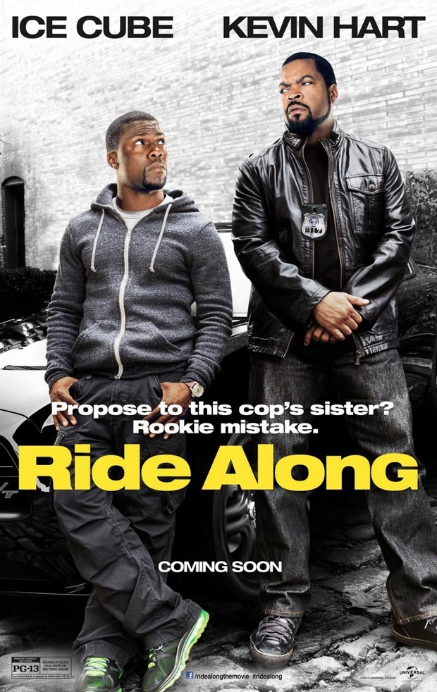 Ride Along – nuove immagini e primo  poster della commedia action con Kevin Hart e Ice Cube