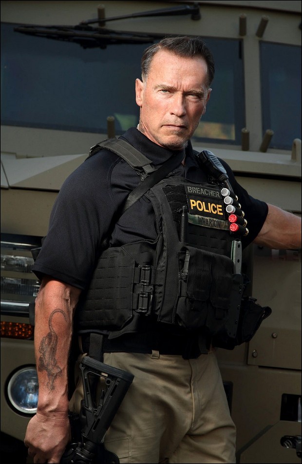 Sabotage: prime immagini dell’action-thriller con Arnold Schwarzenegger