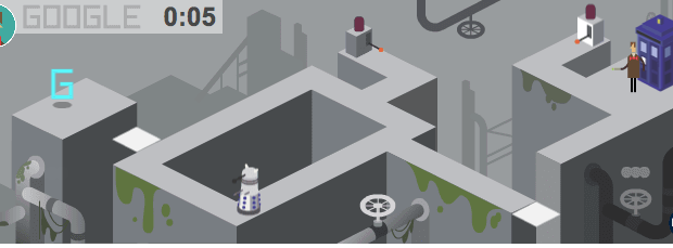Doctor Who, Google omaggia i cinquant’anni del Dottore con un doodle