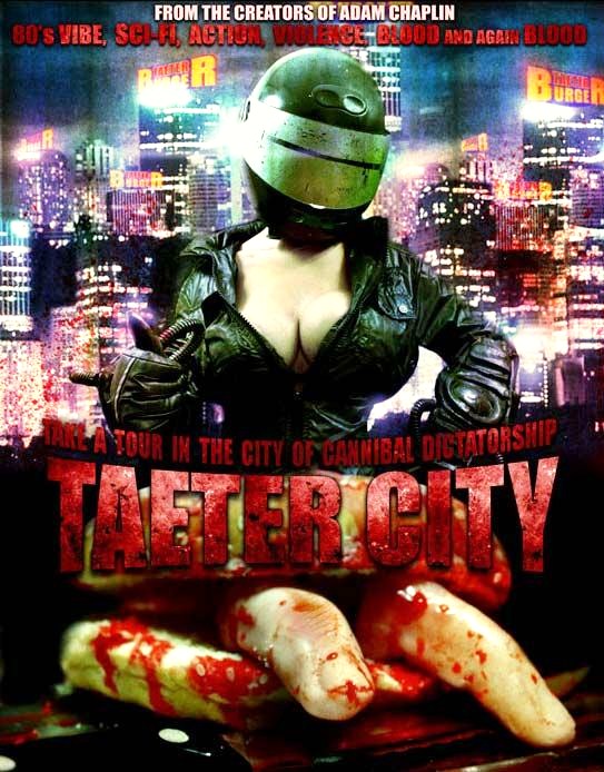 Taeter City: poster dello splatter-horror italiano targato Necrostorm