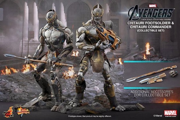 The Avengers – le nuove action figures Hot Toys degli alieni Chitauri