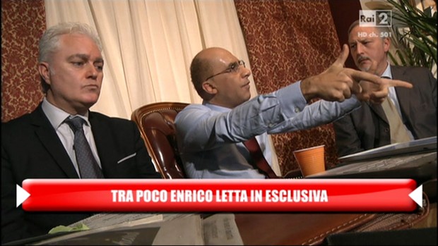 Quelli che il calcio, 1 dicembre 2013: Ubaldo Pantani è Enrico Letta (video)