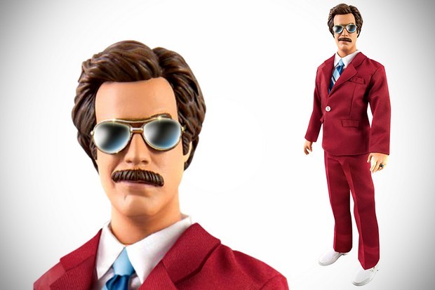 Anchorman 2 – le action figures di Will Ferrell, Paul Rudd e Steve Carell