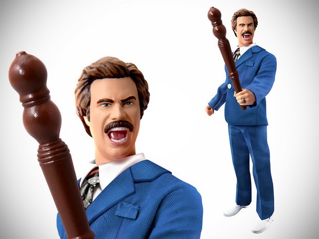 Anchorman 2 – le action figures di Will Ferrell, Paul Rudd e Steve Carell