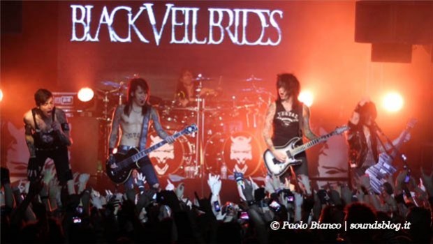 Black Veil Brides in concerto a Milano: foto, video e report dal Factory – 9 Dicembre 2013