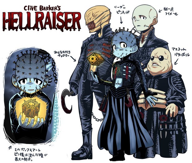 Da Robocop a Hellraiser – 6 film e personaggi horror, sci-fi e action rivisitati in versione manga