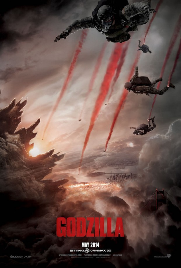 Godzilla – nuovo poster del reboot