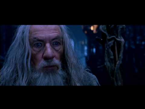 Gandalf vs Saruman HD || Fight Scene from The Fellowship of the Ring