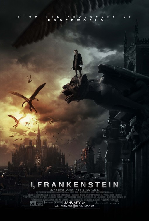 I, Frankenstein: due nuovi poster dell’action-fantasy con Aaron Eckhart