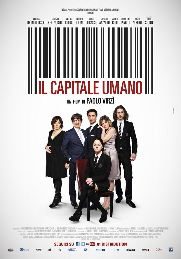 Il Capitale Umano – locandina del thriller di Paolo Virzì