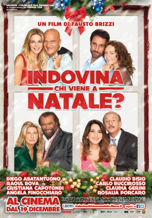 Indovina chi viene a Natale – locandina della nuova commedia di Fausto Brizzi