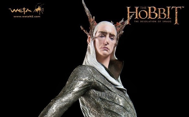 Lo Hobbit – La desolazione di Smaug: la statua del re Thranduil di Lee Pace