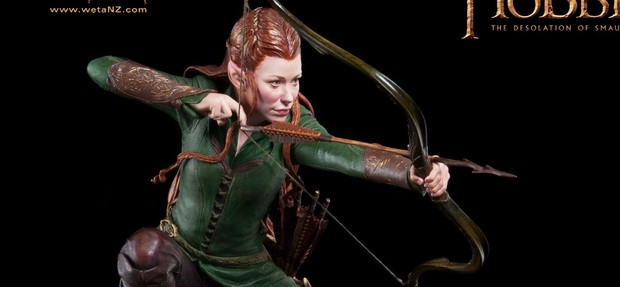 Lo Hobbit – La desolazione di Smaug: la statua Weta di Tauriel