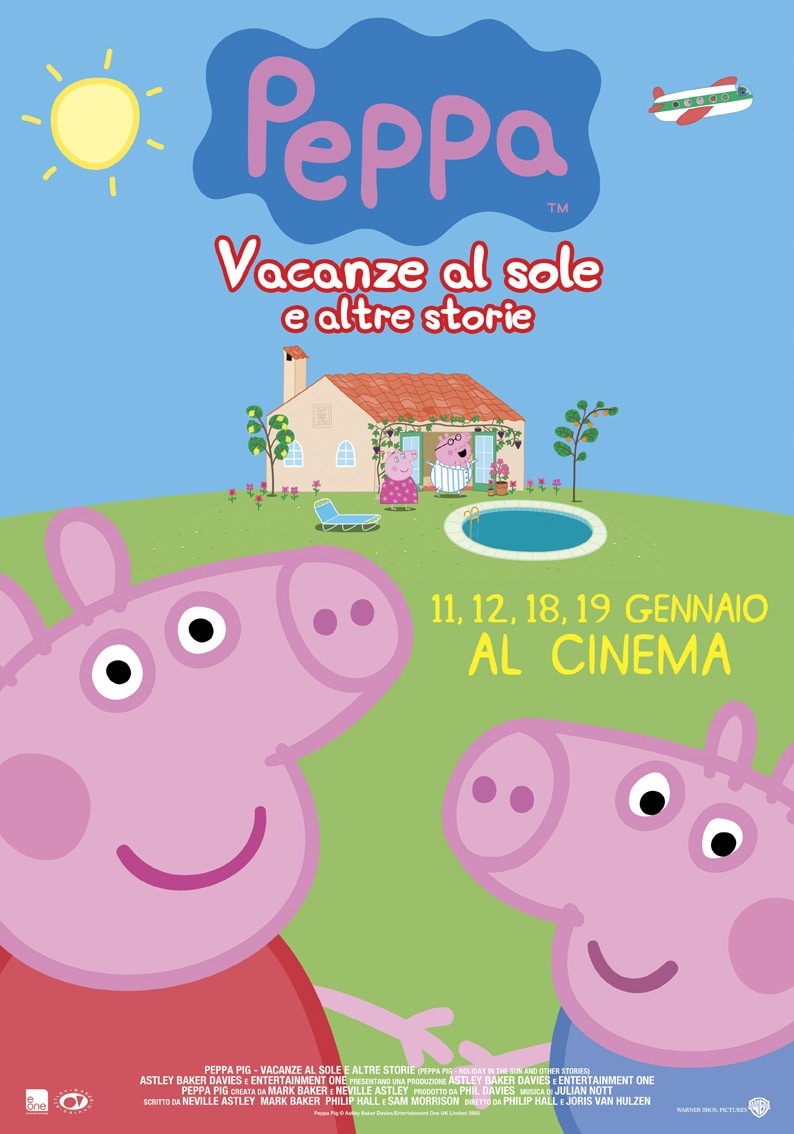 Peppa Pig al Cinema – arriva “Peppa, vacanze al sole ed altre storie”