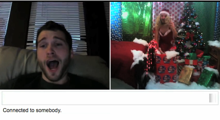 Mariah Carey, All I Want for Christmas is You su Chatroulette (video)