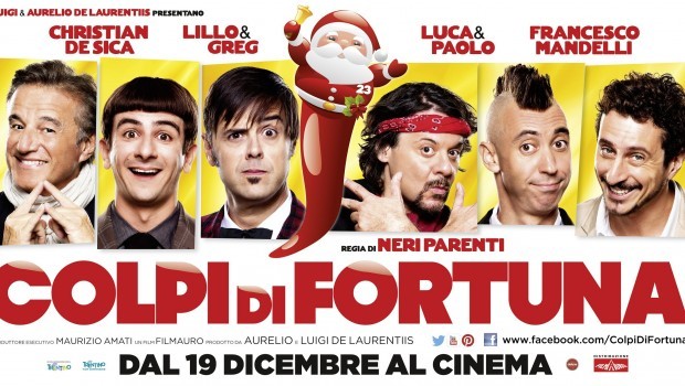 Box Office Italia 21 dicembre –  Colpi di Fortuna batte tutti – Frozen ad un passo