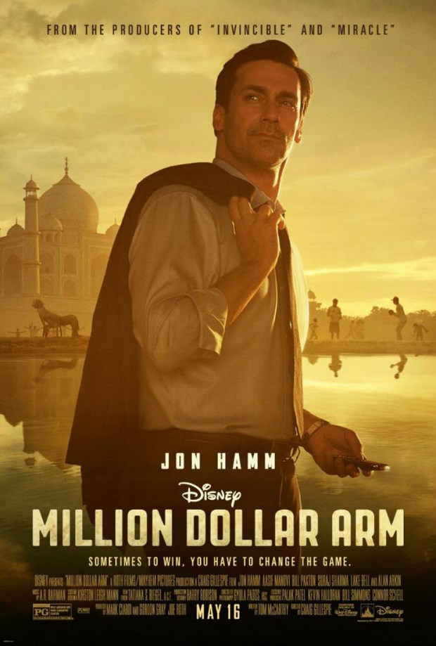 Million Dollar Arm – trailer e poster del film sportivo con Jon Hamm
