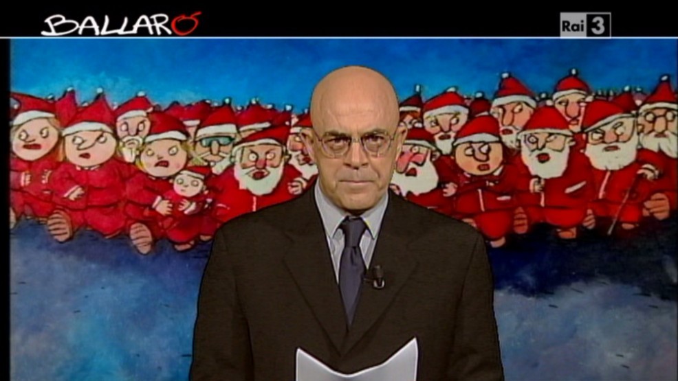 Maurizio Crozza a Ballarò del 17 dicembre 2013 (VIDEO)
