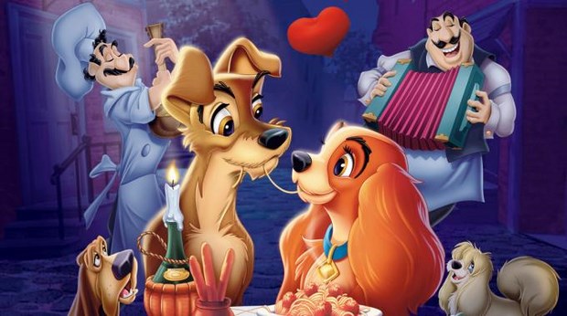 Stasera in tv: Lilli e il vagabondo su Rai 1