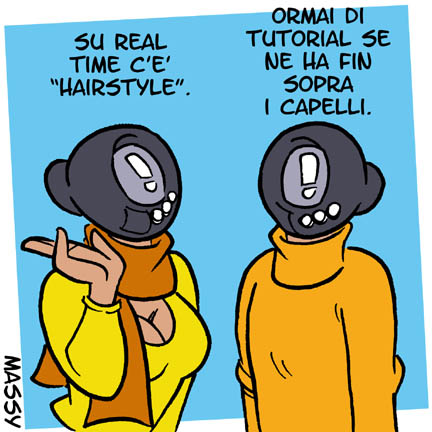 Un tutorial per capello
