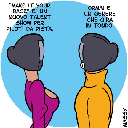 Talent show in pista