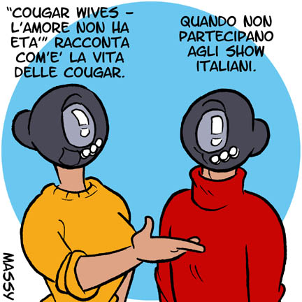 Cougar in tv
