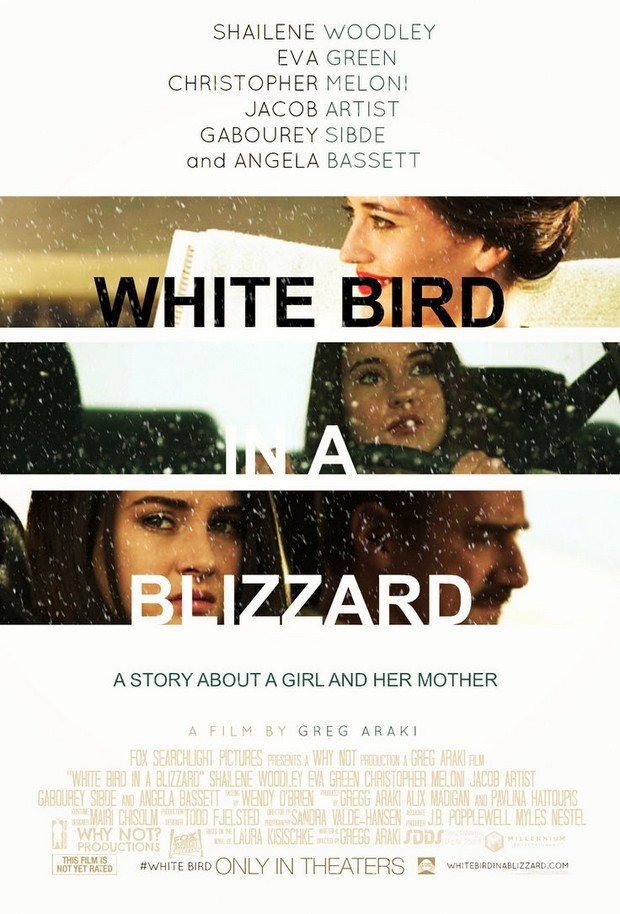 White Bird in a Blizzard – poster del dramma con Eva Green e Shailene Woodley