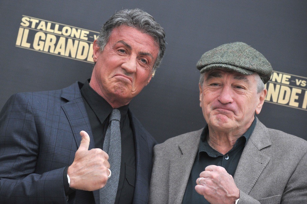 Il grande match di Robert De Niro e Sylvester Stallone