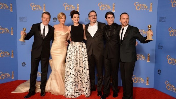 Golden Globe 2014, i vincitori: Breaking Bad miglior drama, sorpresa per Brooklyn Nine-Nine, Behind the Candelabra miglior film-tv