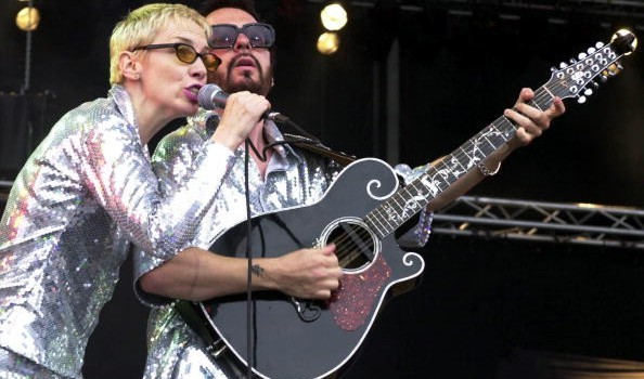 Eurythmics, la reunion ai Grammy per un tributo ai Beatles