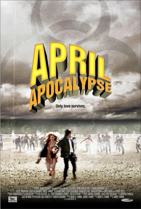 April Apocalypse: poster della comedy-horror con zombie