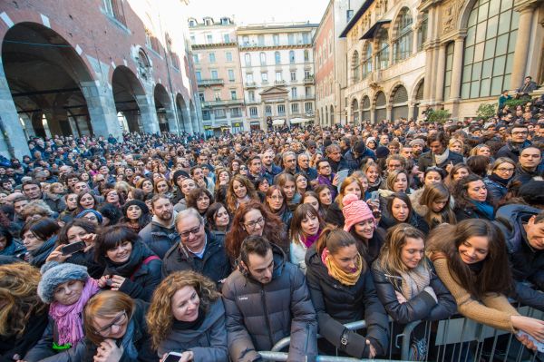 Biagio Antonacci, il concerto in piazza a Milano