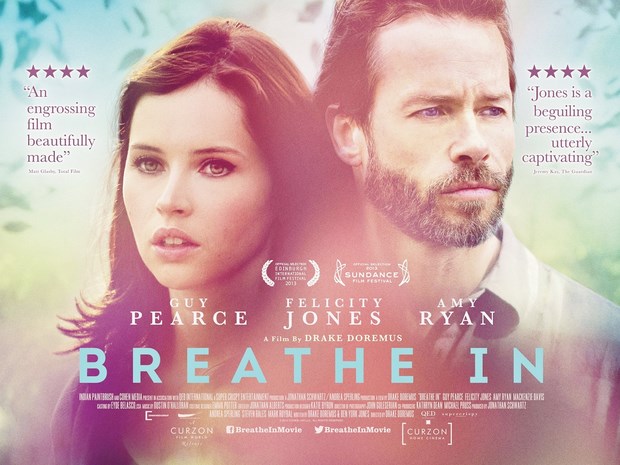 Breathe In: nuovo trailer e due poster del film con Guy Pearce e Felicity Jones