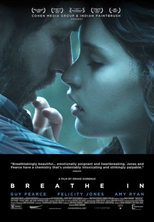 Breathe In: 2 nuovi poster del film con Guy Pearce e Felicity Jones