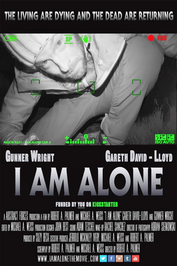 I Am Alone: locandine dell’horror found footage con zombie