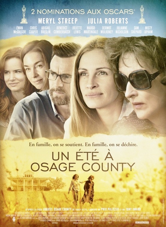 i segreti di Osage County: 3 nuove locandine della dark-comedy con Meryl Streep e Julia Roberts