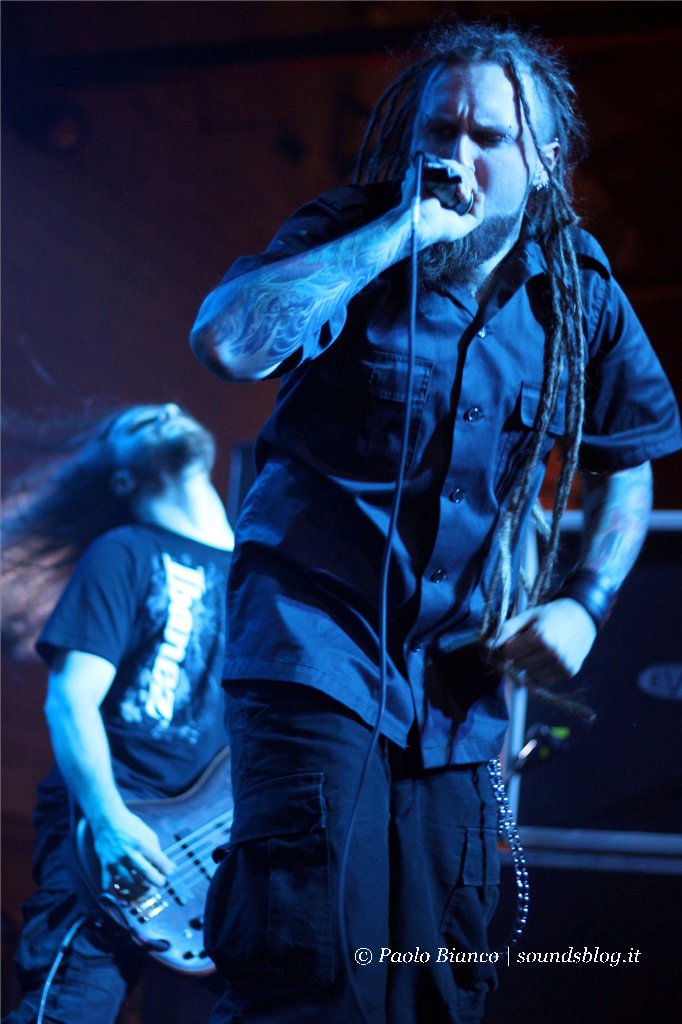 Decapitated foto concerto Milano Alcatraz 7 Gennaio 2014