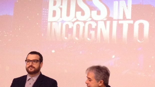 Boss In Incognito, la conferenza stampa. Teodoli: “Puntiamo al 7,5 % di share”