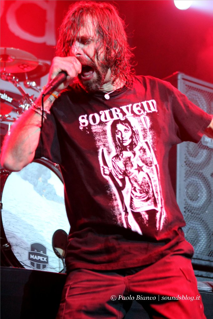 Lamb of God foto concerto Milano Alcatraz 7 Gennaio 2014