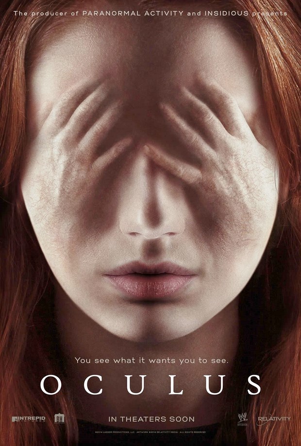 Oculus – primo poster dell’horror sovrannaturale con Katee Sackhoff