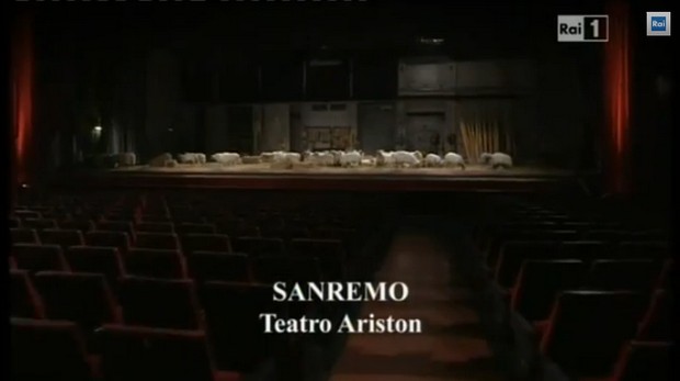 Sanremo 2014, promo con le pecore (VIDEO)