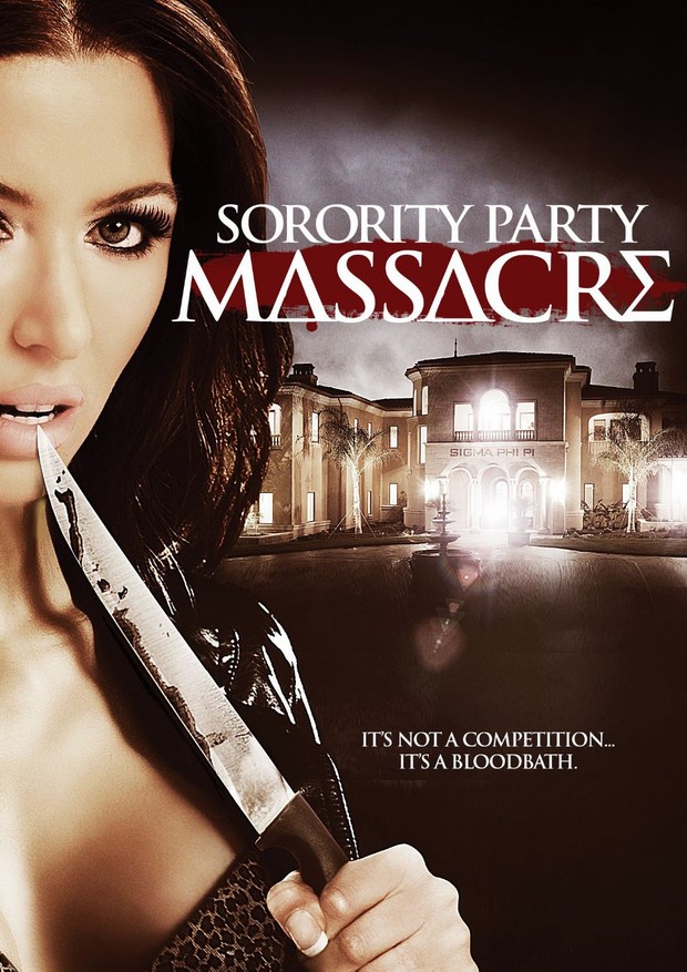 Sorority Party Massacre – poster del thriller-horror con Kevin Sorbo