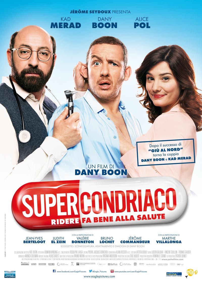 Supercondriaco – Dani Boon torna nei cinema d’Italia – sinossi, trailer e locandina